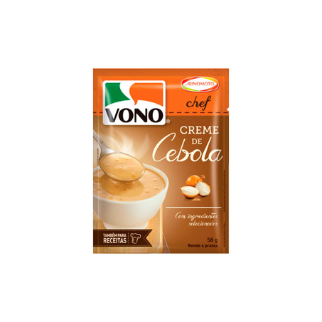 Sopa Vono Chef Creme De Cebola Pacote 58G