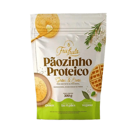 Mix pao frufruta 300gr s/gluten ervas