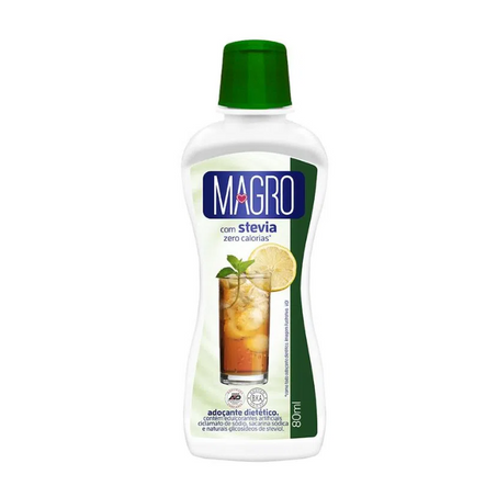 ADOÇANTE LÍQUIDO STÉVIA 60ML MAGRO