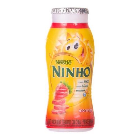 Iogurte nestle ninho morango 170g