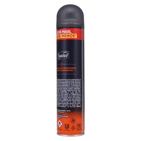 Antitranspirante Aerossol Suave Sport Fresh Frasco Spray 150ml 360-21