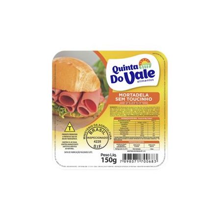 MORTADELA QUINTA DO VALE 150GR S/ GORDUR