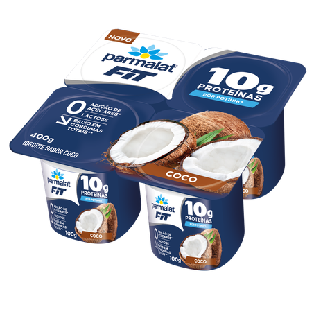 Iogurte parmalat fit coco 400g