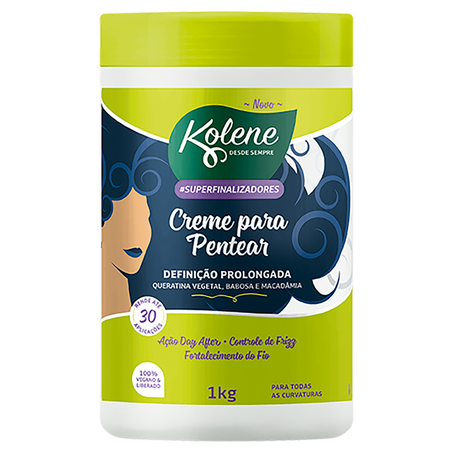 Creme para Pentear Definição Prolongada Kolene Pote 1kg