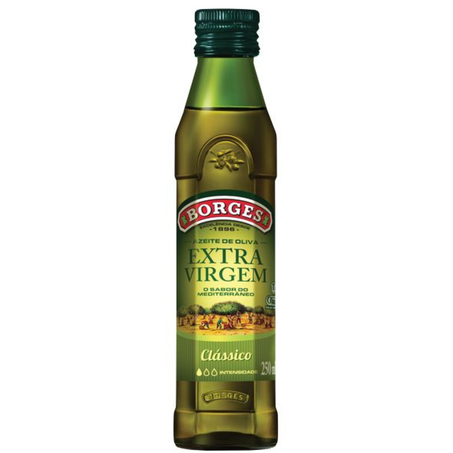 Azeite oliva borges 250ml vidro extra virgem