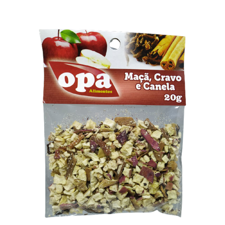 Chá opa maçã cravo canela 20g