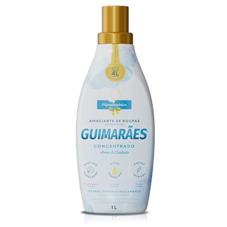 Amaciante guimaraes 1l concentrado amor e cuidado