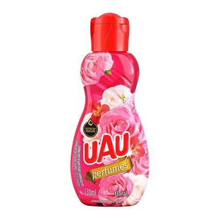 UAU LIMPADOR PERFUMADO CONCENTRADO FLORAL 130 ML  