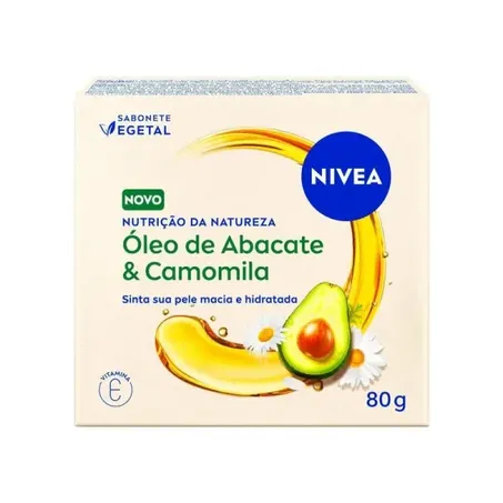 SABONETE NIVEA OLEO DE ABACATE E CAMOMILA 80G