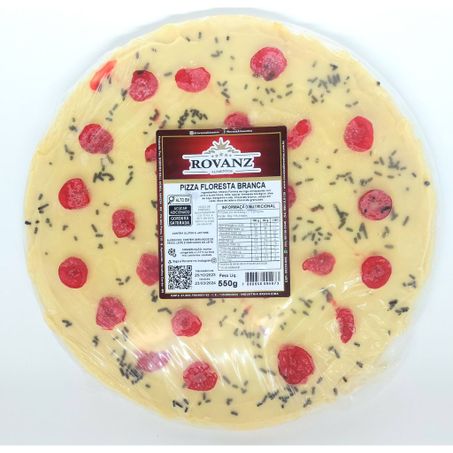 Pizza doce floresta branca rovanz 550g