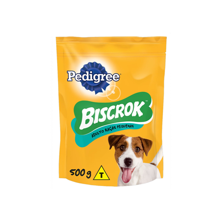 BISCROK PEDIGREE ADULTO RAÇAS PEQUENAS 500G