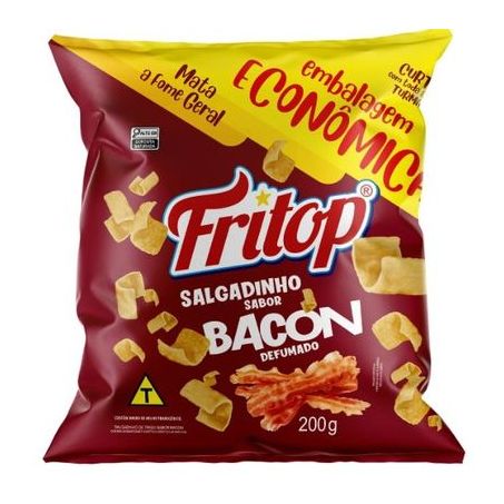 SALGADINHO FRITOP 170G BACON EMB.ECON.
