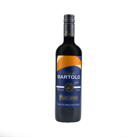 VINHO DE MESA TINTO SECO BORDO 750ML BARTOLO