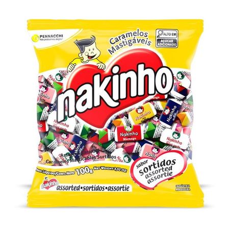 	 BALA PENNACCHI NAKINHO 100G SORTIDAS