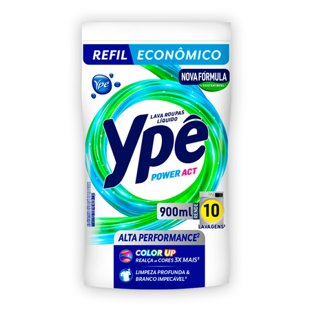 Sabão Líquido Ype Power Act Refil 900Ml