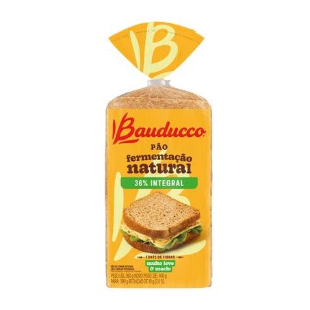 PAO DE FORMA  BAUDUCCO INT 390G 36% INTEG