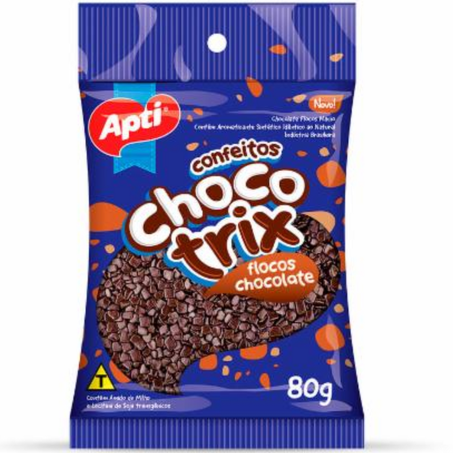 Chocolate 80g apti choco trix granulado preto un