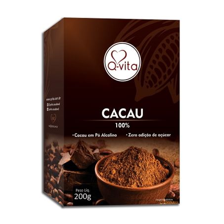 CACAU EM PO QVITA 200G