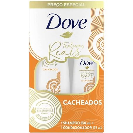 SHAMPOO + COND DOVE 525ML CACHEADOS
