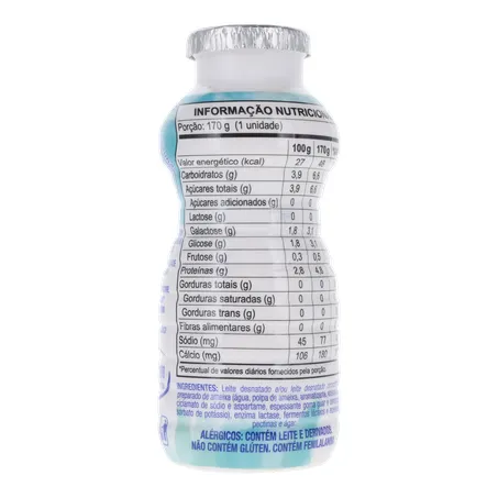 BEBIDA PENSE ZERO AMEIXA BATAVO 170G 360-17