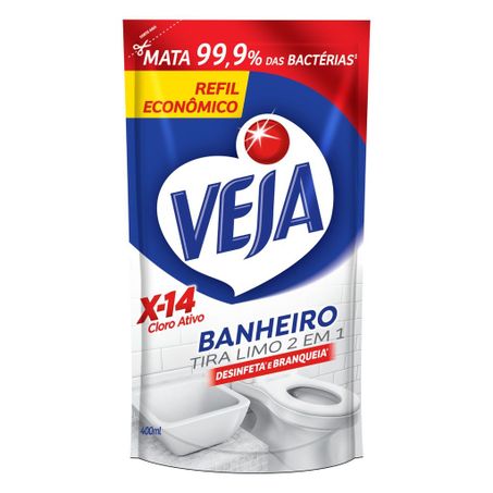 Tira limo veja x 14 refil 400 ml