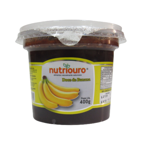 DOCE FRUTA BANANA NUTRIOURO 350G