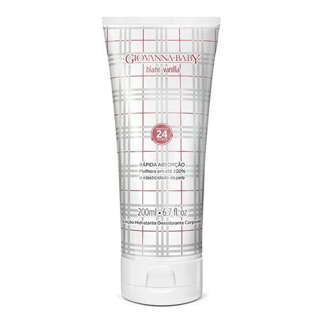 Loçao Hidr. Giovanna Baby 200ml Blanc Vanilla
