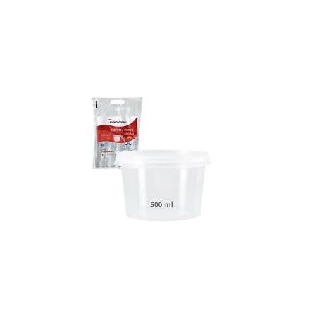 POTE DESCARTAVEL CRISTALCOPO 500 ML PC 2