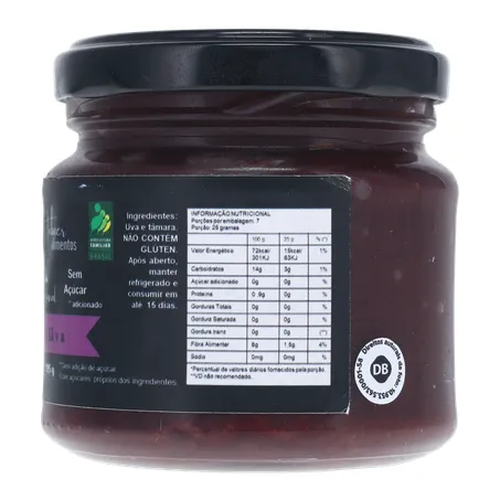 Geleia hubner uva sem açúcar 195g 360-7