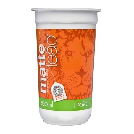Cha matte leao c/ limao copo 300ml