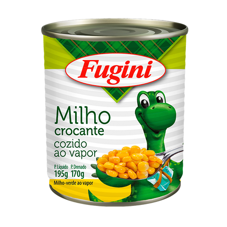 MILHO VERDE NO VAPOR FUGINI CROCANTE LT 170G