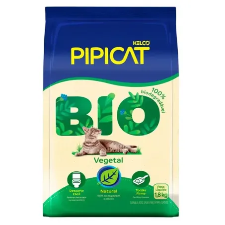 PIPICAT BIO GRANULADO HIGIENICO 1,8KG