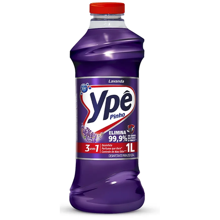Desinfetante Pinho Lavanda Ypê 1L