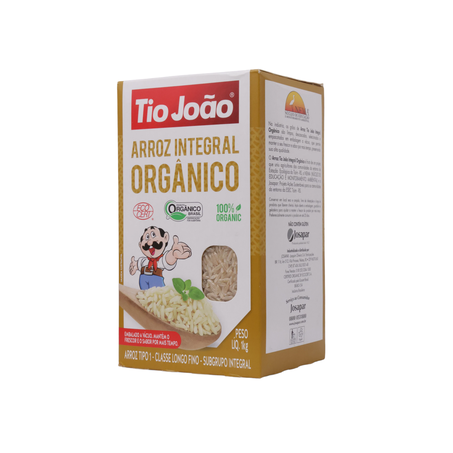 ARROZ TIO JOÃO INTEGRAL ORGÂNICO 1KG 360-5