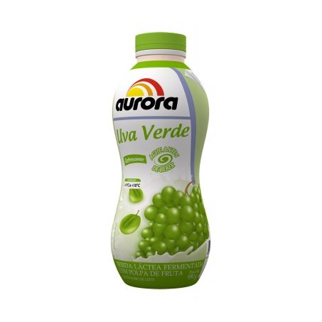 Bebida láctea aurora uva verde 850g