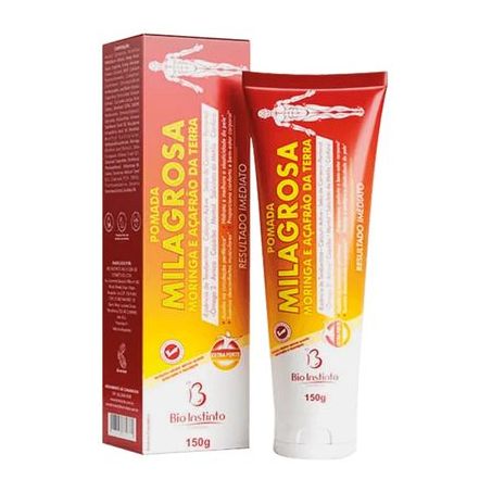 POMADA MILAGROSA MORINGA E AÇAFRÃO 150G BIO INSTINTO 360-1