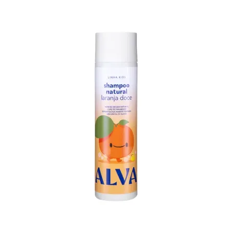 Shampoo Infantil Laranja e Baunilha Alva 250ml