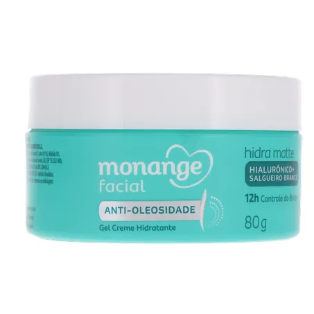 Hidratante Facial Monange Matte 80g