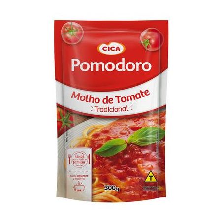 Molho tomate pomodoro tradicional 300g