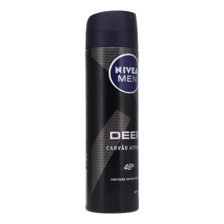 DESOD.NIVEA AERO 150ML DEEP CARVAO ATIVO MASC 360-32