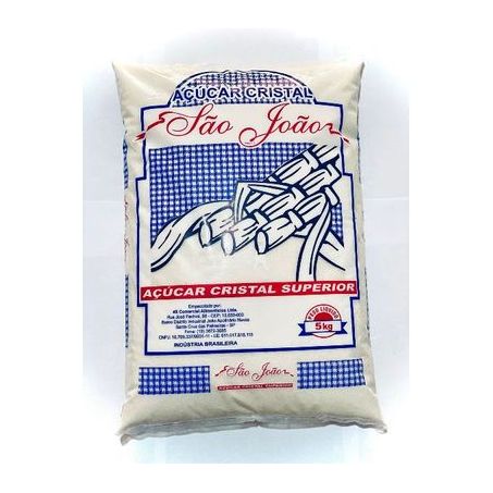Açúcar cristal são joão 5kg