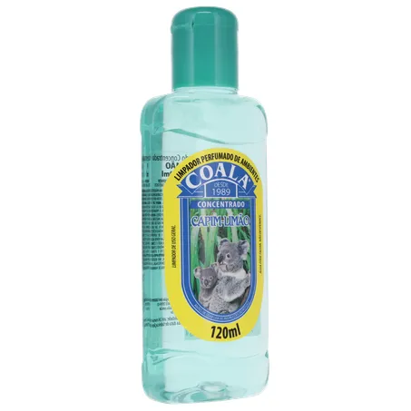 LIMPADOR COALA PERFUMADO CONCENTRADO CAPIM LIMÃO 120ML 360-33