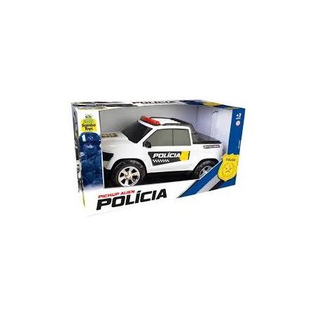 Brinquedo - carrinho de policia pick-up 40cm ref.0062