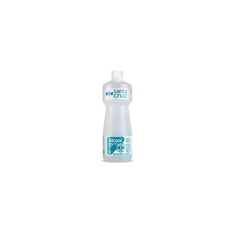 ALCOOL 70% SANTA CRUZ 1LT