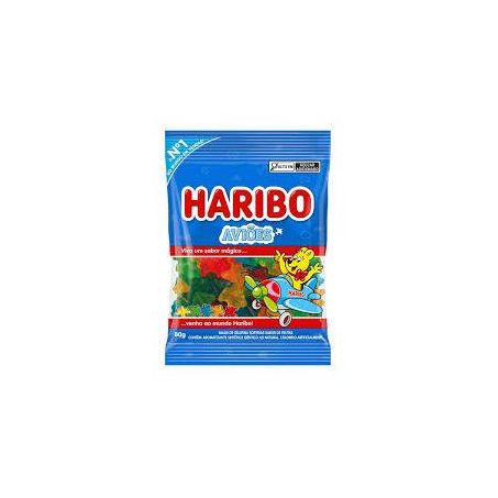 BALA GEL AVIOES HARIBO 80G