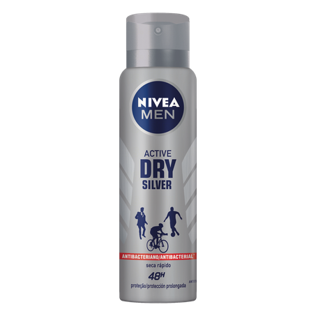 DESODORANTE NIVEA AERO MEN ACTIVE DRY SIL