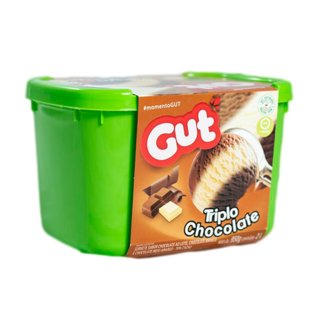 Sorvete gut triplo choc 2l