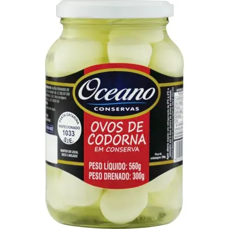 OVOS DE CODORNA OCEANO 300 G                      
