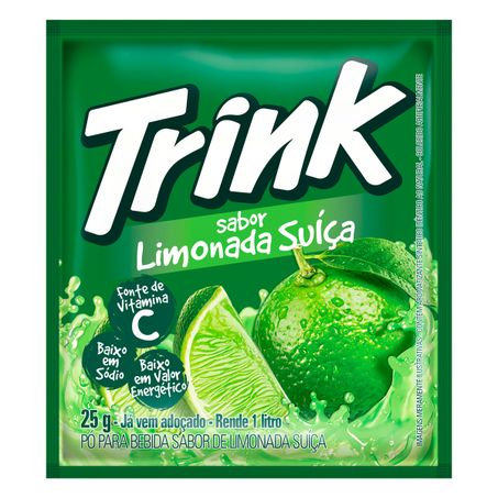 Refresco em pó limonada suíça trink