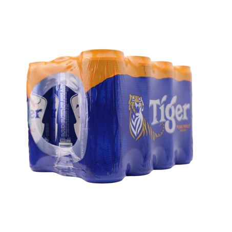 Cerveja Tiger Puro Malte Crystal Lata 350ml - Pacote com 12un - 4.2lt 360-22